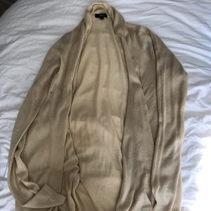 Two Way Drapey Cardigan Button Front Size S